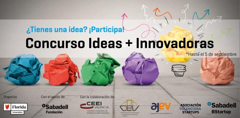 VII edició del concurs IDEES + INNOVADORES
